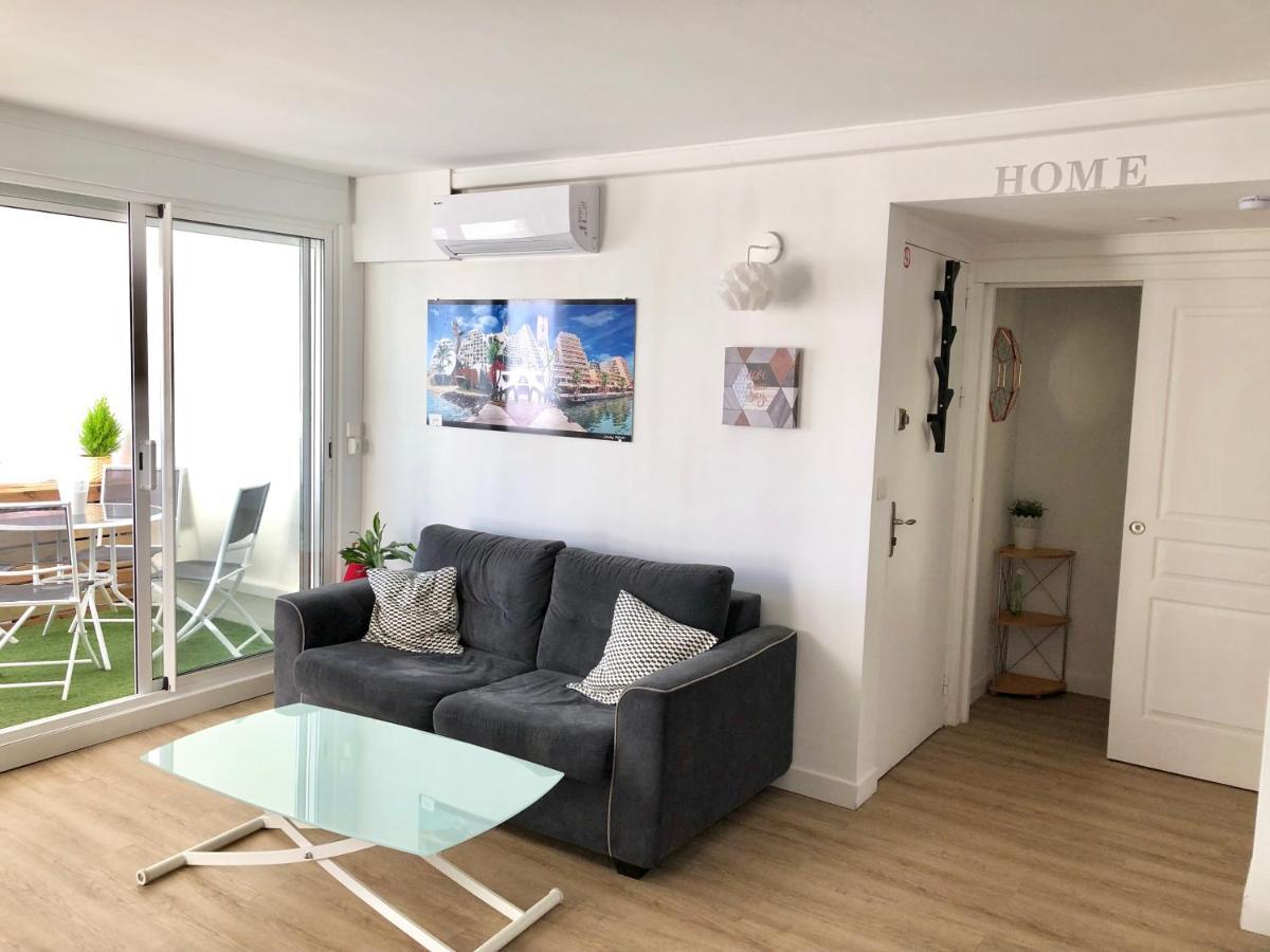 Appartement T2 De 40M2 Refait A Neuf Pour Vous ! Climatise La Grande-Motte Exterior foto